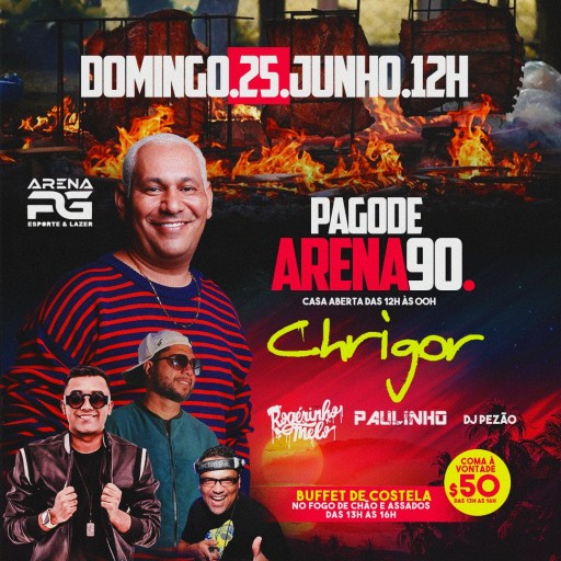 Foto do Evento Pagode Arena 90