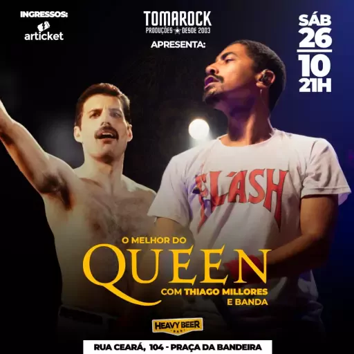 Foto do Evento THIAGO MILLORES CANTA QUEEN