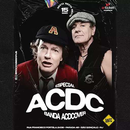 Foto do Evento ACDCOVER NO ROCKNBEER!