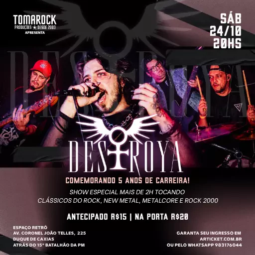 DESTROYA NO TOMAROCK
