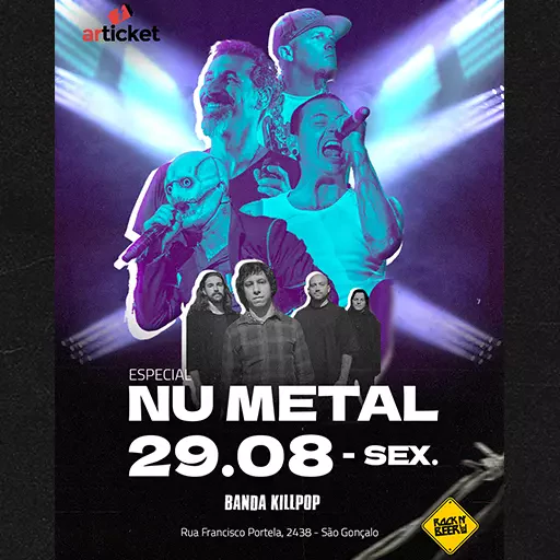 Foto do Evento ESPECIAL NU METAL - KILLPOP