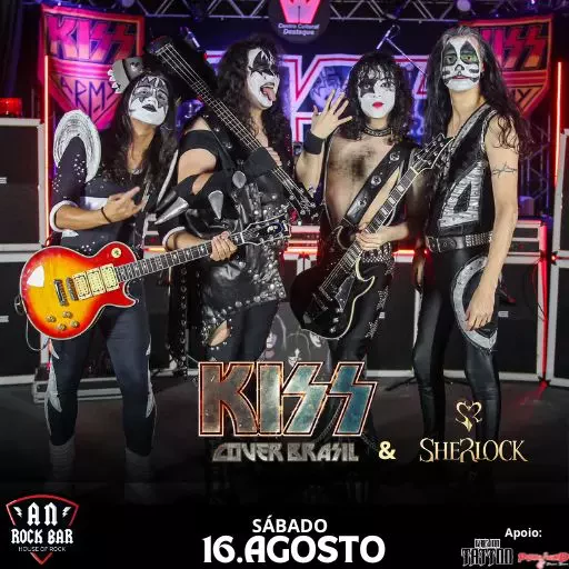 KISS COVER BRASIL & SHERLOCK