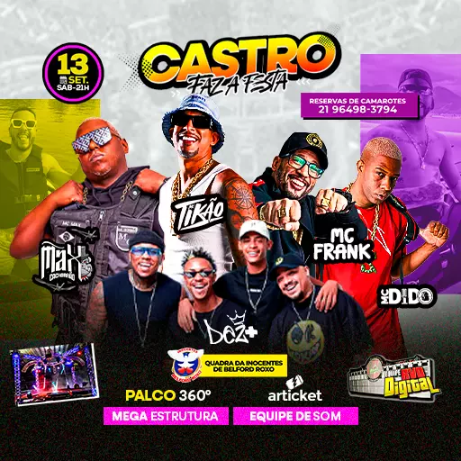 Foto do Evento Castro Faz A Festa