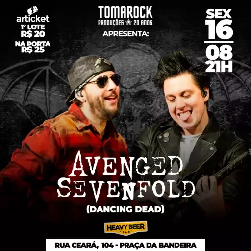 Foto do Evento AVENGED SEVENFOLD COVER