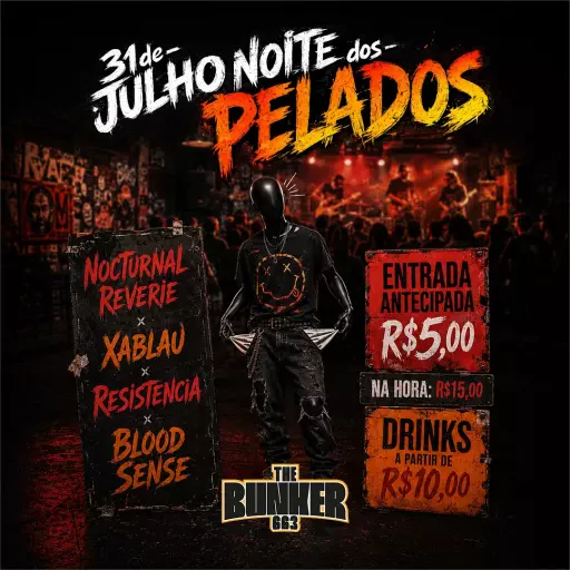 NOITE DOS PELADOS
