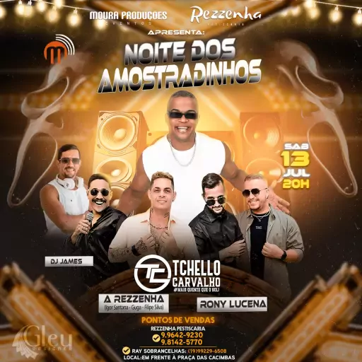 Foto do Evento Noite dos Amostradinhos
