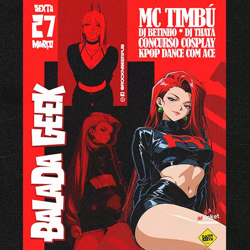 Foto do Evento BALADA GEEK FT. MC TIMBU