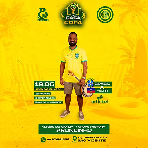 A Casa da Copa - Arlindinho
