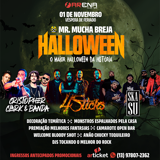 Foto do Evento MR. MUCHA BREJA HALLOWEEN