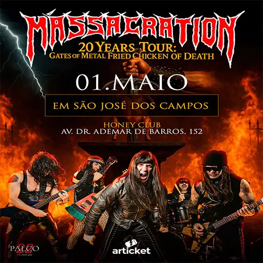 Foto do Evento Massacration em São José dos Campos