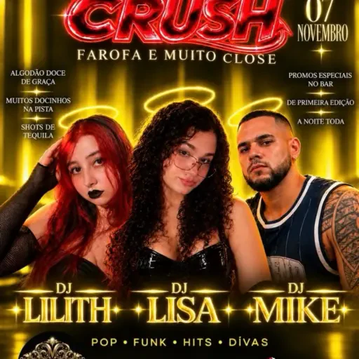 CRUSH POA - Estréia