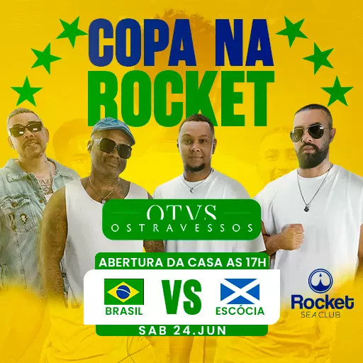 COPA NA ROCKET — BRASIL x ESCÓCIA