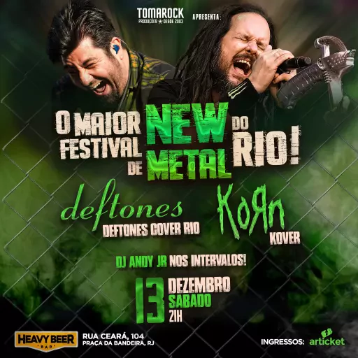 O MAIOR EVENTO DE NEW METAL DO RIO
