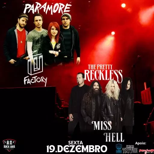 Foto do Evento PARAMORE & THE PRETTY RECKLESS CV