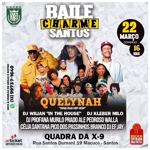 Foto do Evento Baile Charme Cultura Santos