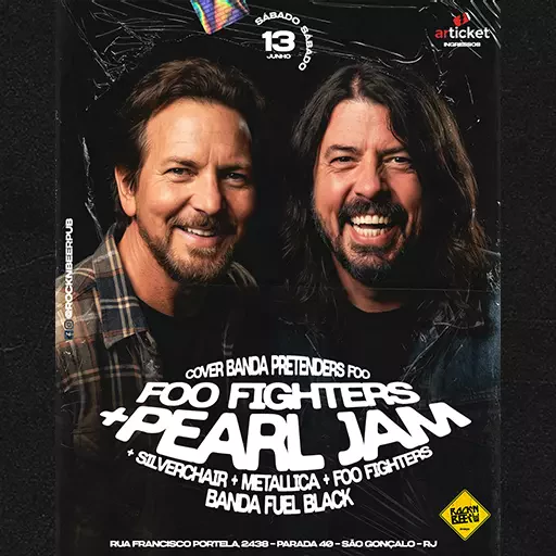 Foto do Evento PEARL JAM + FOO FIGHTERS - ESPECIAL