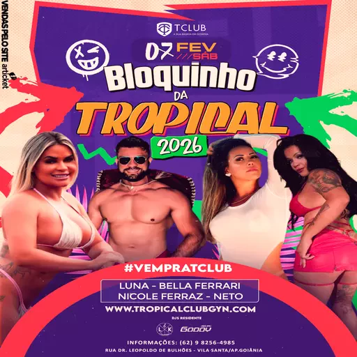Foto do Evento BLOQUINHO DA TROPICAL