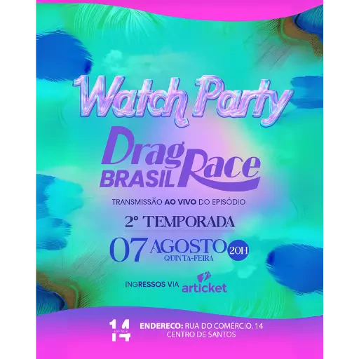 Watch Party Drag Race Brasil #05