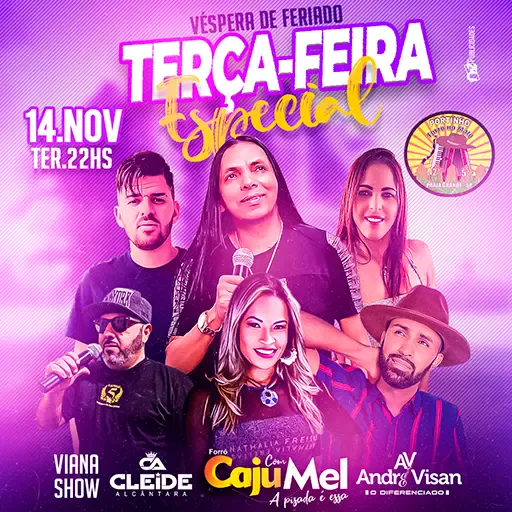 FERIADÃO ESPECIAL