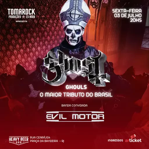 GHOULS - GHOST TRIBUTO