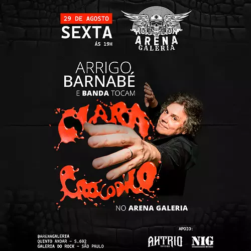 Foto do Evento Arrigo Barnabé na Galeria