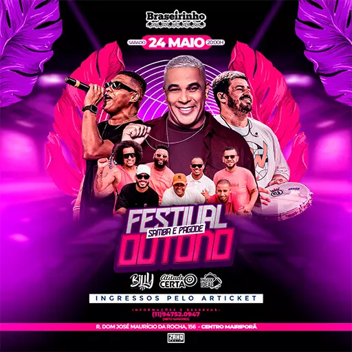 Foto do Evento Festival outono Samba e Pagode