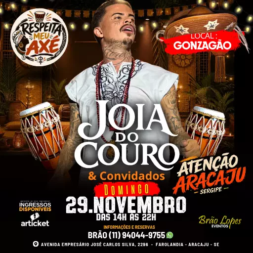 JÓIA DO COURO em Aracaju