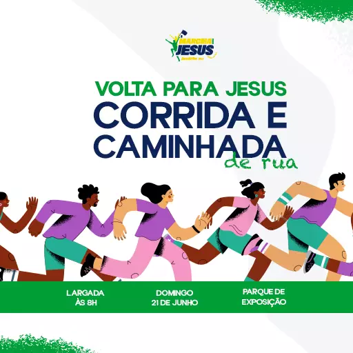 Corrida volta para Jesus