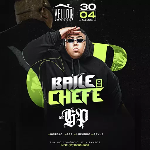 Foto do Evento Baile do Chefe : Mc GP