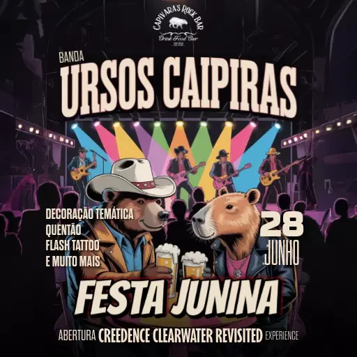 Foto do Evento FESTA JUNINA CAPIVARAS