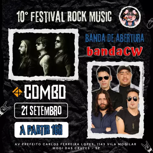 Foto do Evento 10º Festival Rock Music