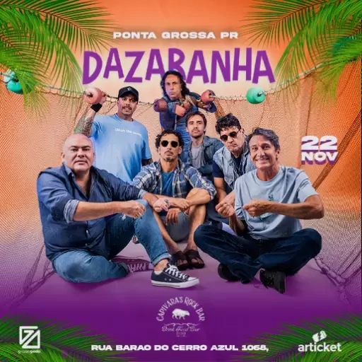 DAZARANHA no Capivaras Rock Bar: