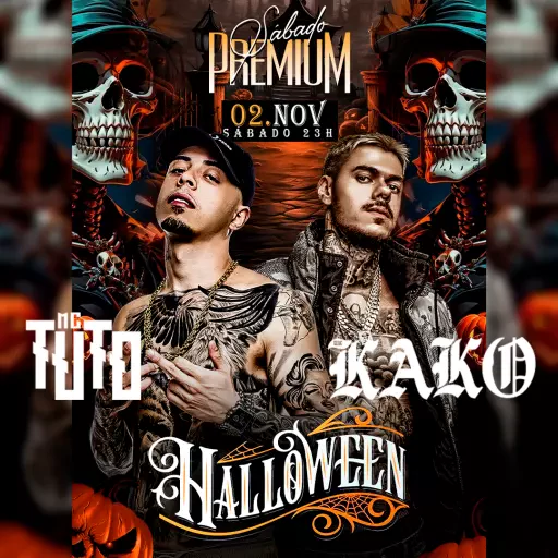 HALLOWEEN Sábado Premium - Mc TUTU