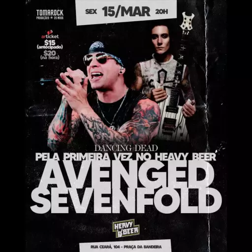 Foto do Evento AVENGED SEVENFOLD COVER