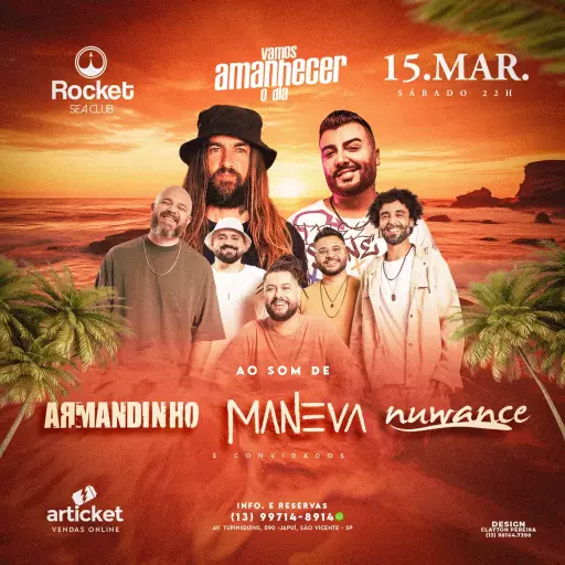Foto do Evento Armandinho, Maneva e Nuwance