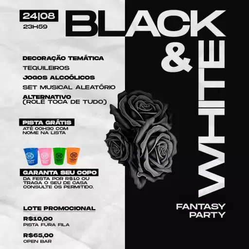 Foto do Evento WHITE & BLACK - FANTASY PARTY