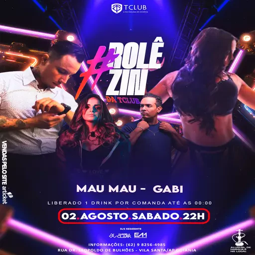 Foto do Evento ROLÊZIN DA TCLUB