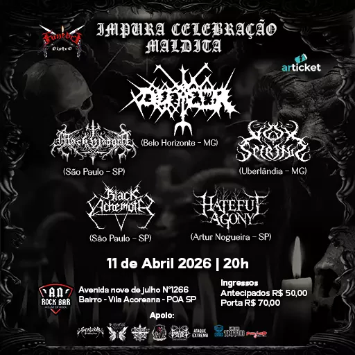 Foto do Evento IMPURA CELEBRAÇÃO MALDITA