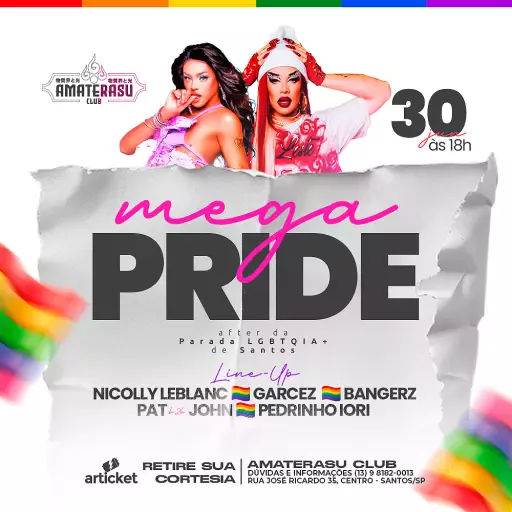 Foto do Evento Mega Pride After Parada Santos