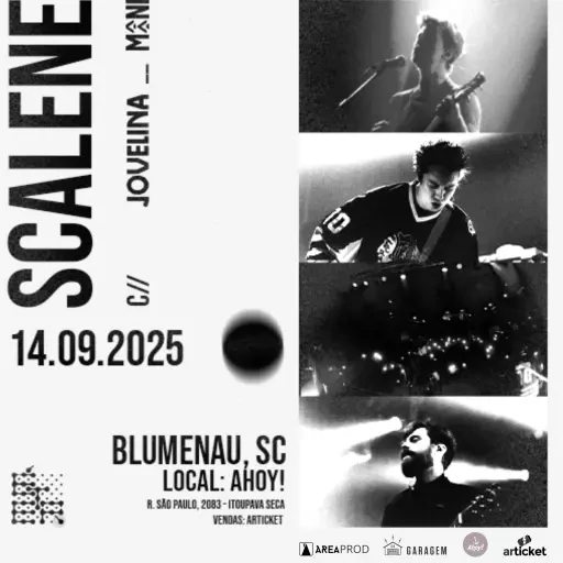 Scalene Turnê Éter 10 anos - BNU
