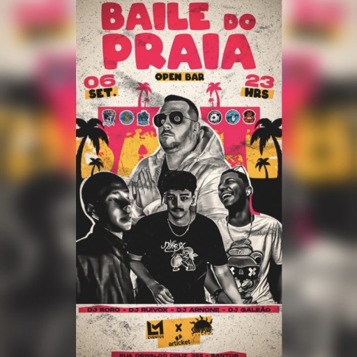 BAILE DO PRAIA - OPEN BAR