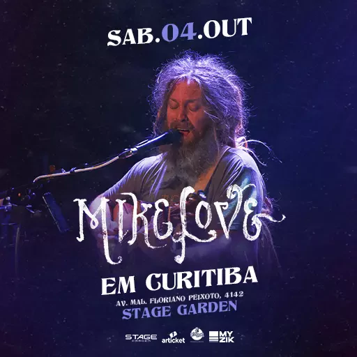 Foto do Evento Mike Love em Curitiba