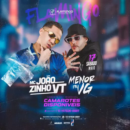 Foto do Evento MC Joãozinho VT e Menor da VG