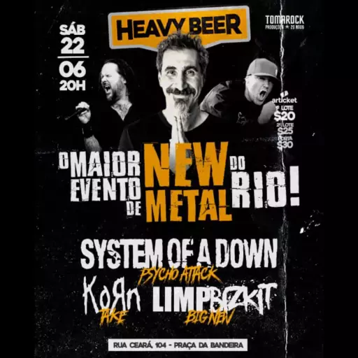 Foto do Evento O MAIOR EVENTO DE NEW METAL NO HB