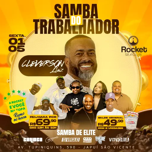 Foto do Evento Samba do Trabalhador