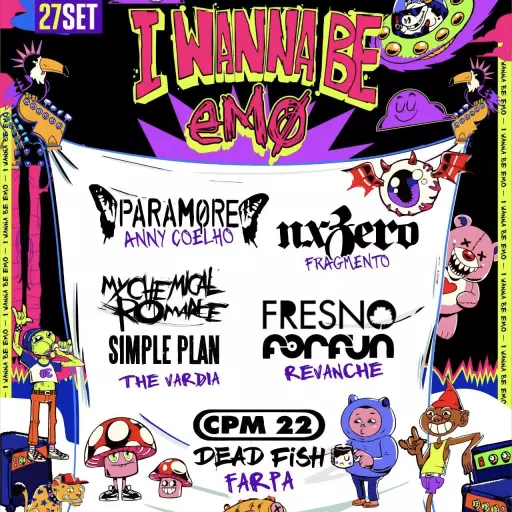 Foto do Evento I WANNA BE EMO