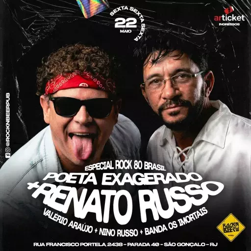 POETA EXAGERADO + RENATO RUSSO