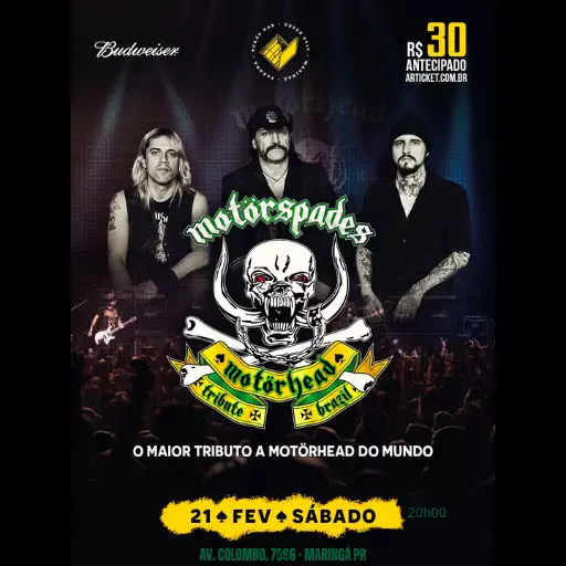 Foto do Evento MOTÖRSPADES EM MARINGÁ PR