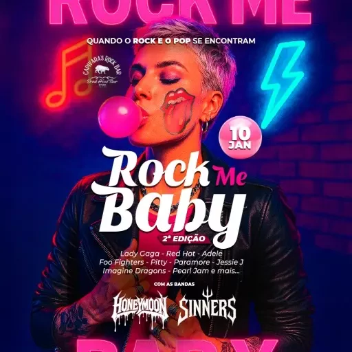 Foto do Evento ROCK ME BABY 2ª edição!