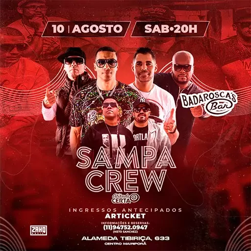 Foto do Evento Sampa Crew no Badaroscas Mairiporã